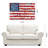 'Dramatic Stars & Stripes' Print on Glass