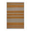  Tapis lavable rayé gris clair ocre-981273531