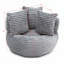 Fauteuil à billes en velours côtelé-2076985155