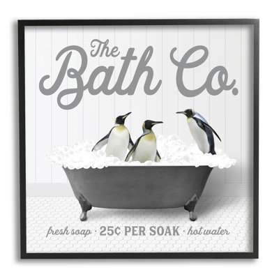 " Bubble Bath Penguins "