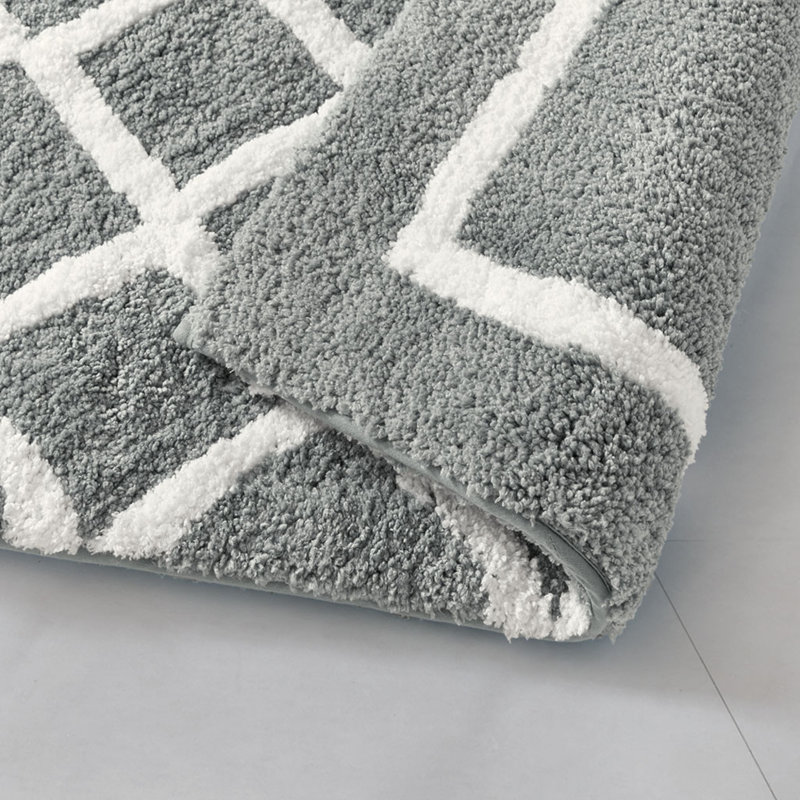 Tapis de bain en microfibre réversible Cozy
