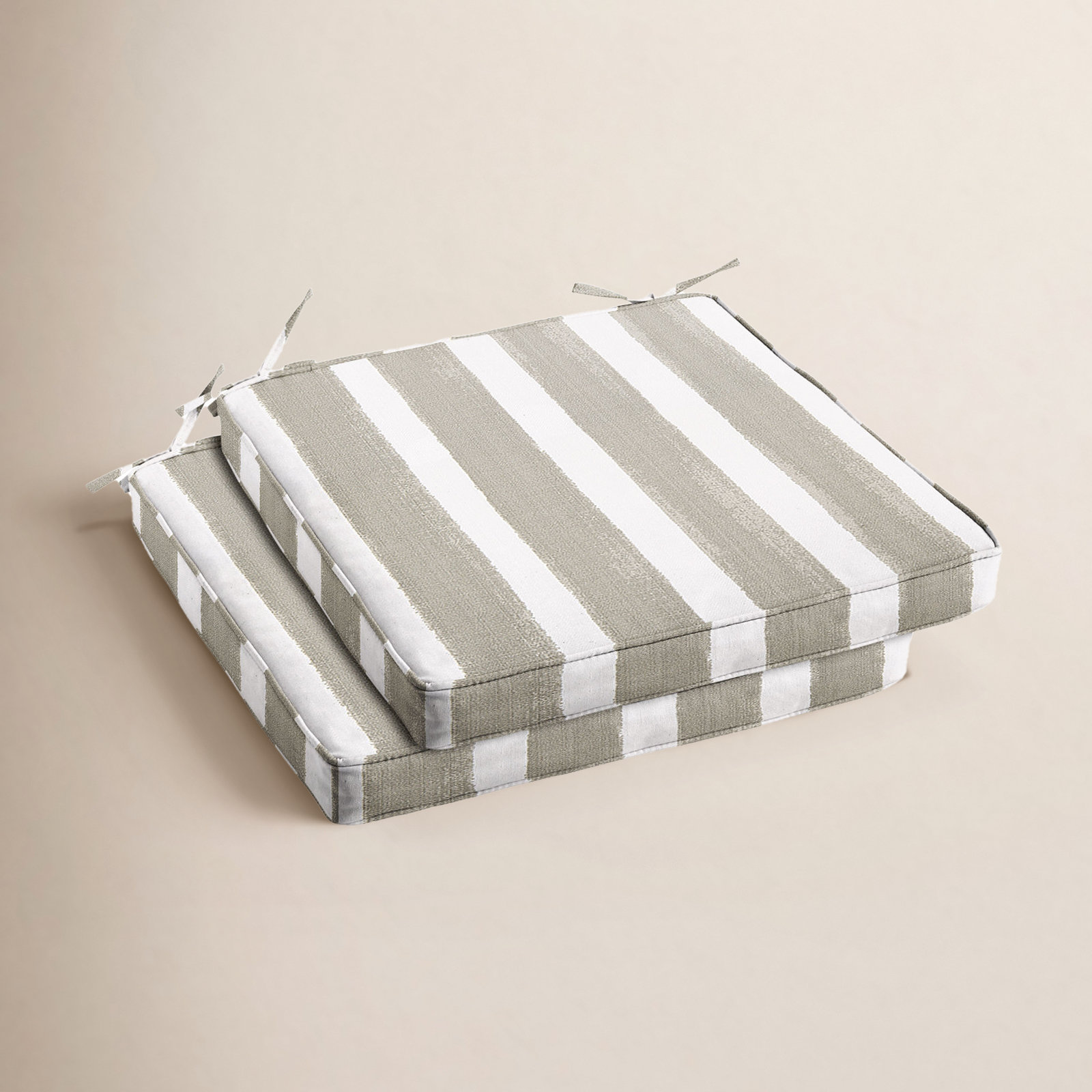 Gia Geometric Outdoor Dining Chair Cushion