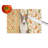 Brindle and White Bull Terrier Heirloom Fall Glass Cutting Board