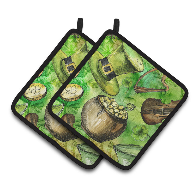 Caroline's Treasures Polyester Potholder Set