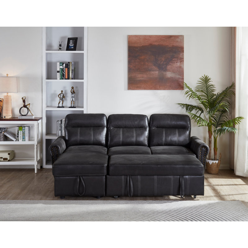 Canapé-lit modulaire, NOIR