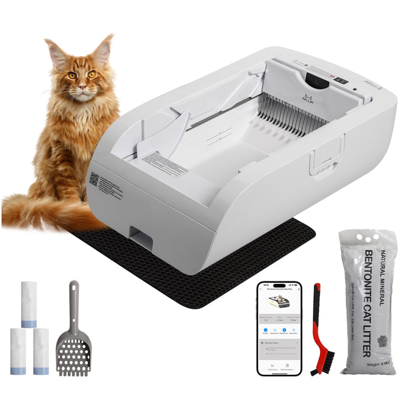 Litière pour chat à ouverture large - Un accès facile pour votre ami félin