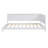 Full Size Wood Daybed/Sofa Bed, White-2054743352-2054743354