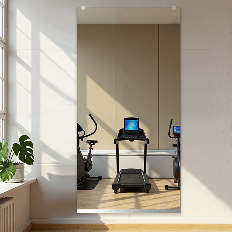 Miroir mural pleine longueur Breger, 71 po x 35 po