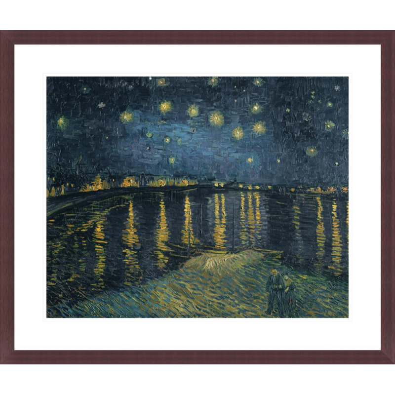 La nuit étoilée par Vincent van Gogh, H 23,5 po x l 27,77 po