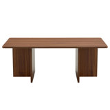 Minimalist Rectangular MDF Coffee Table