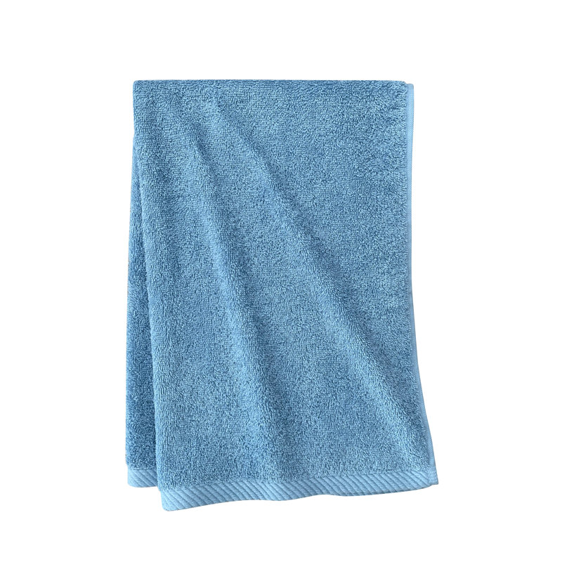 Serviette 100% coton Swift Home, luxueusement douce, très absorbante, à séchage rapide, Bleu, 19x28 inch