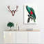 Eclectus Parrot by F. Levaillant - Wrapped Canvas-55372935