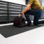 Tapis en caoutchouc commercial côtelé 4 mm