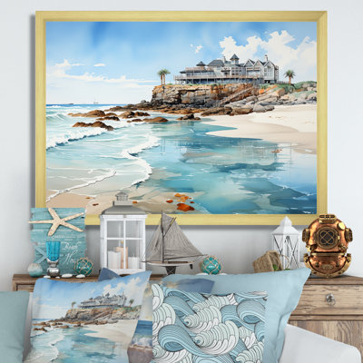 Pinder - Coastal Pier, art mural