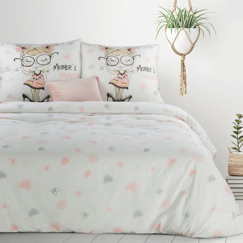 Frates No Pattern Duvet Cover with Pillowcases, 200 x 220 cm - 2 Standard Pillowcases