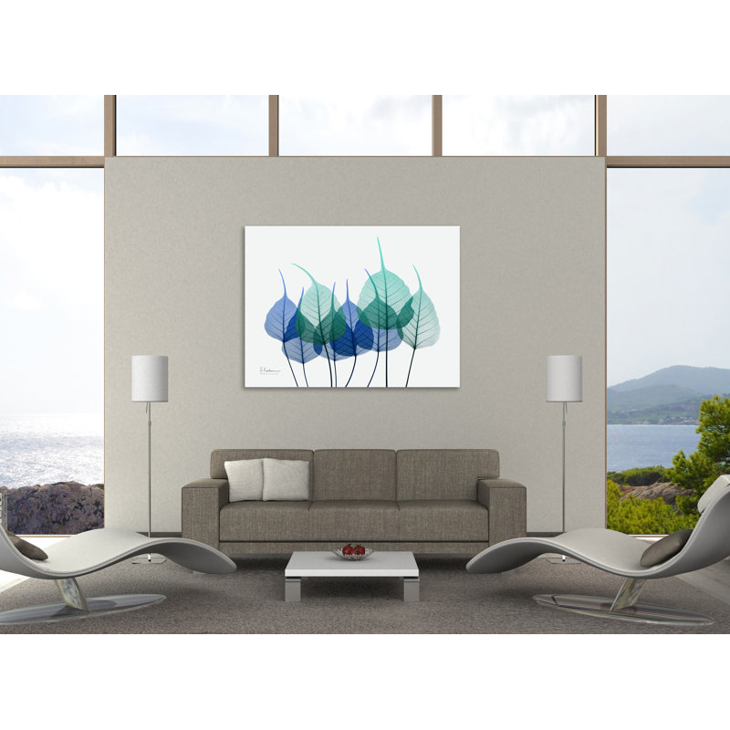 «Mid Summer Night 2», toile tendue par Albert Koetsier, H 12 po x l 16 po x P 1,5 po
