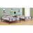 Full/Full Bunk Bed With Bristol Gunmetal Finish, Convertible To Two Full - Sized Beds, Metal Tube Slat System, Reversible , Length Guard Rail, 6 Inch Mattress Height For Top Bunk, 38 Rail , 11 Floor