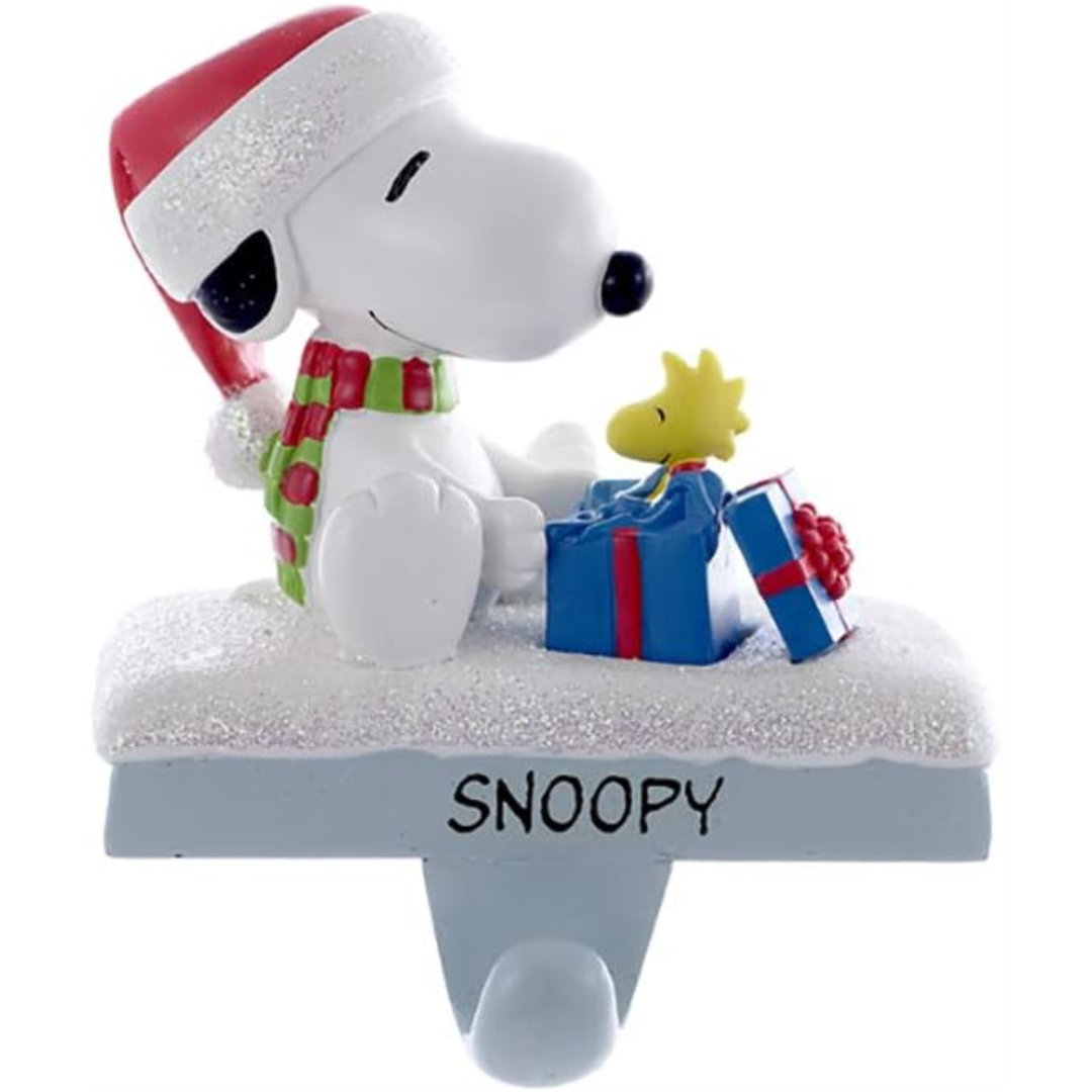 Peanuts Snoopy and Woodstock Stocking Holder Kurt Adler