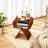 Betzabet Acrylic Side Table, Bedside Table Nightstand-907859214