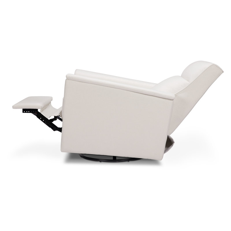 Willa Recliner in Eco-Performance Fabric, Cream Polyester Blend