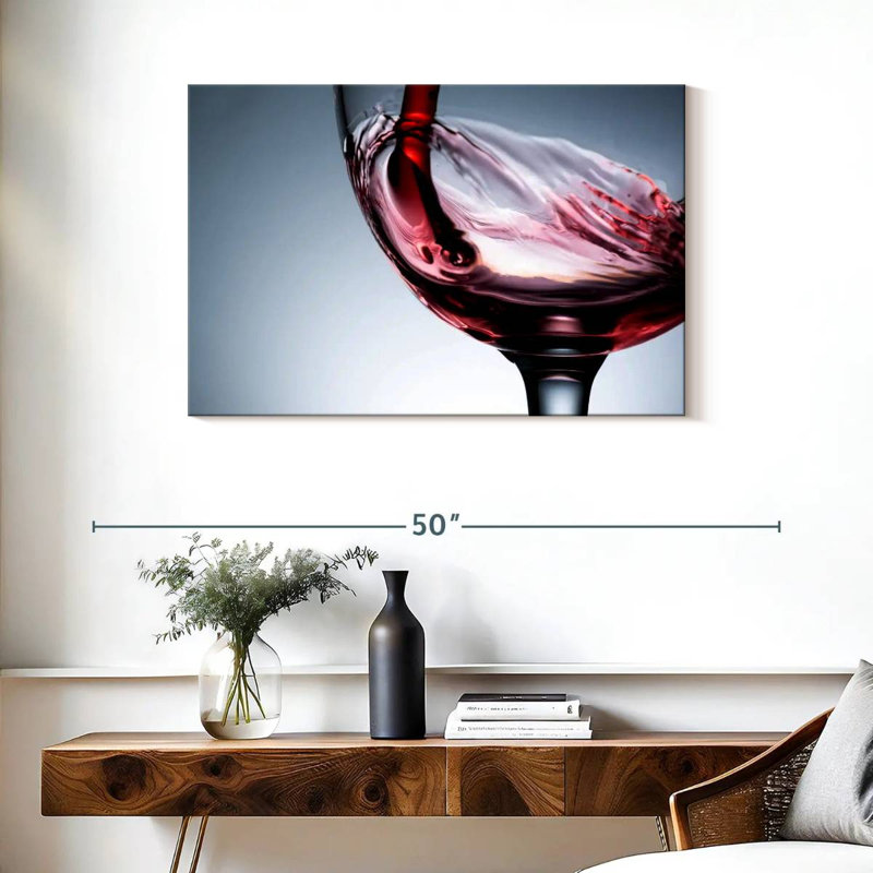Yarlin Decanting Red Wine, 24" H x 36" W