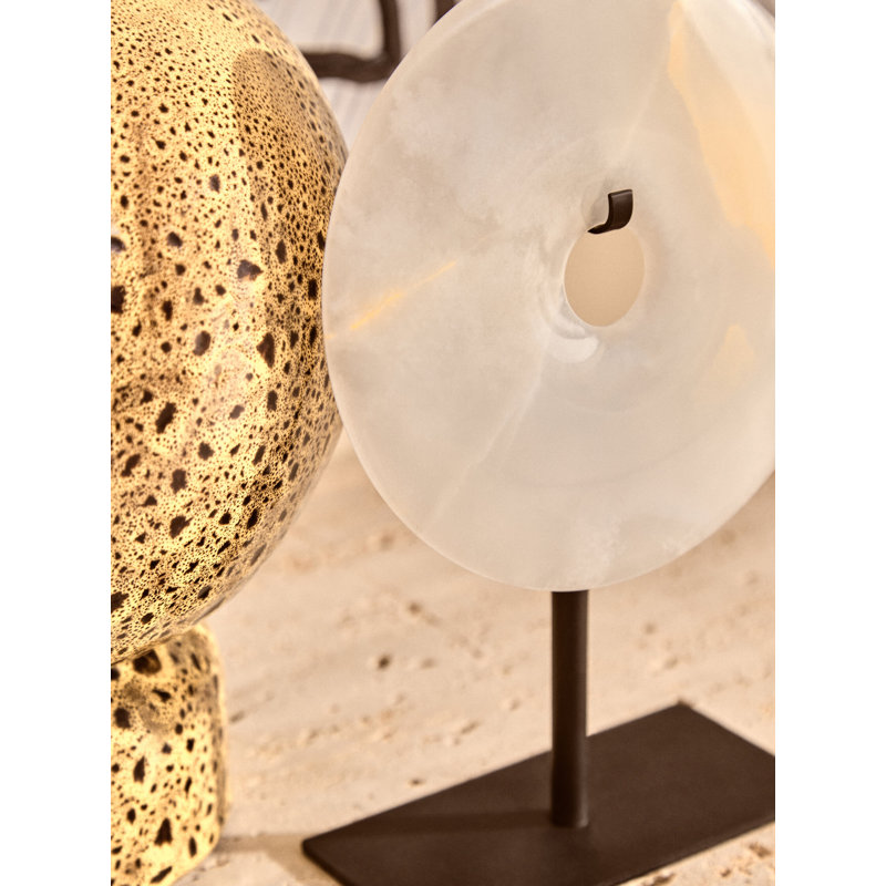 Abstract Figurines & Sculptures, Ivory, 20.96cm H x 19.56cm W x 8.89cm D