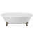 White / Polished Nickel Feet and Fixtures is out of stock