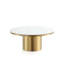 Table basse Glenn en or