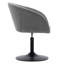 Velvet Swivel Barrel Chair-2003668693