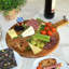 Planche de charcuterie en acacia Esenia - 12 po de diamètre