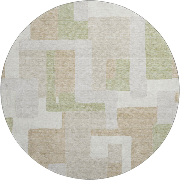 Premium Machine Washable Prisco Beige Rug