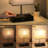 13.4'' Dimmable Bedside Table Lamp with Chaarging Station and Phone Slots