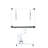 Pet Grooming Table (Black; White)