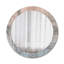 Huldar Glass Flat Wall Mirror