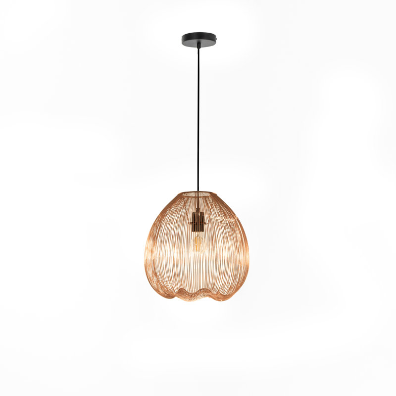 Drinkard 1 - Light Black Single Pendant, Brass