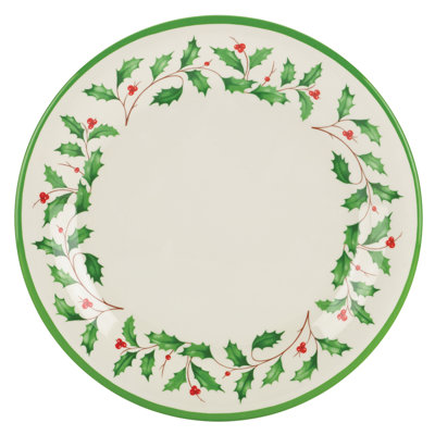 Lenox Holiday Melamine 10.5" Dinner Plate