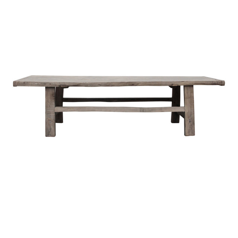 Solid Wood Coffee Table, 18" H x 69" L x 33" W