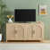 Eilisha Modern Reeded Sideboard with Arched Doors