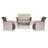 4 - Person Patio Conversation Sets with Cushions