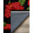 Minas Collection Digital Print Cotton-Polyester Green Red Black Floral Rug-1171040497