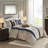 Queen Comforter - Navy Fill 100%-120274430-120274431