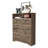 Cranbery 2-Shelf Shoe Rack Dark Brown-372093722