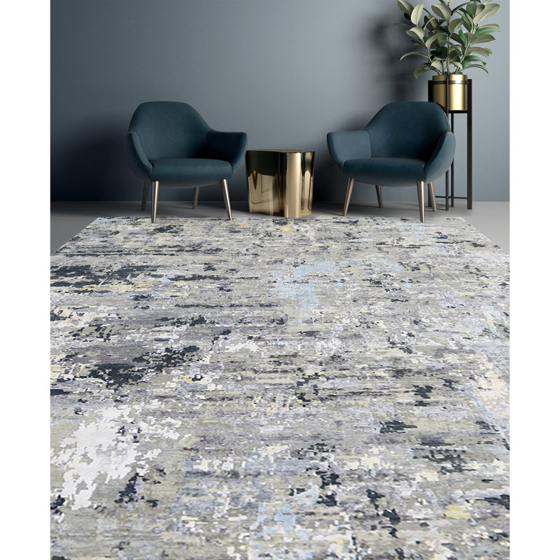 Canterbury Abstract Area Rug, Rectangle 8'11" x 11'11"