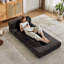 Canapé à compression, canapé-lit convertible au sol avec structure de forme fixe, canapé modulaire à assise simple sans os, sans assemblage requis, tissu chenille, pour la chambre à coucher du salon-1720766031-1773388914