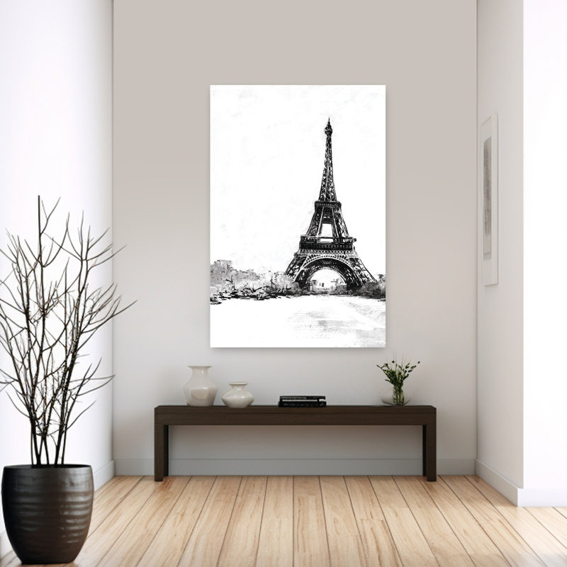 Souvenirs de Paris, art abstrait contemporain, H 60 po x l 40 po