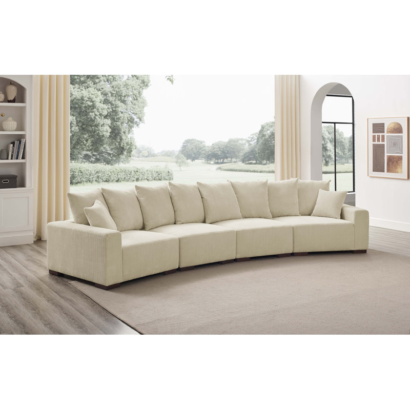 Canapé modulaire 4 pièces Graffias