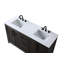Meuble-lavabo double 60 po-1342035339