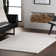  Auralyn Solid Cloud Washable Area Rug