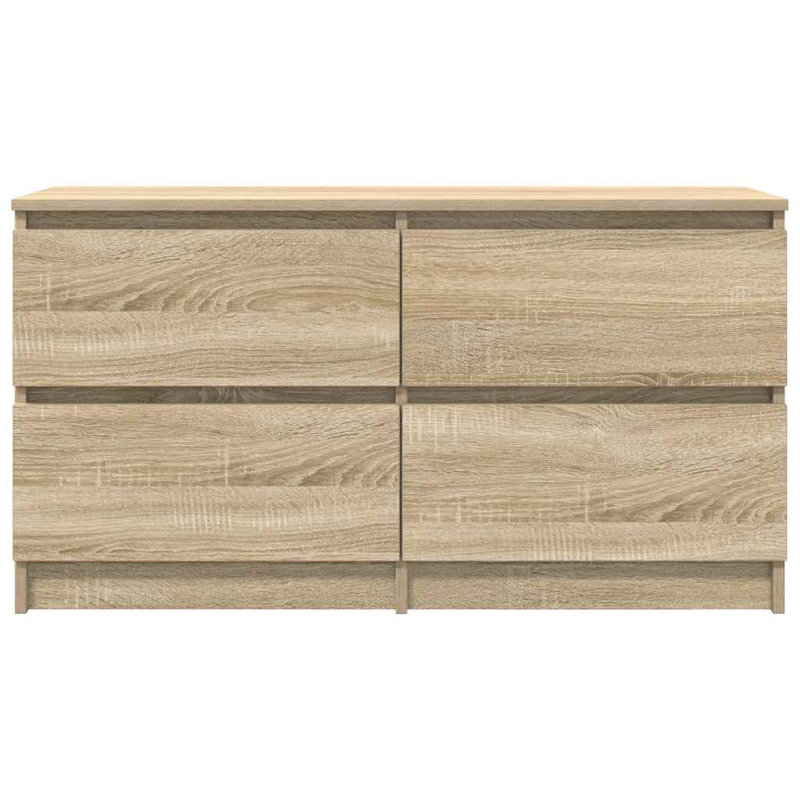 TV Cabinet 100X35x54 Cm Engineered Wood, Sonoma Oak