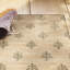 Tapis en laine et jute tissés à la main Adoria-62642525